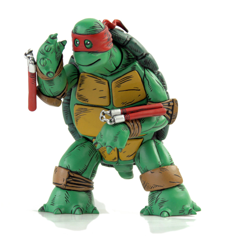 Illustration for article titled The Original Teenage Mutant Ninja Turtles Design Comes To Life As A Toy